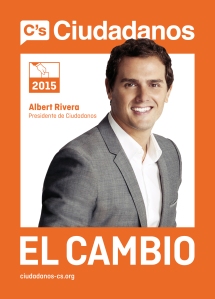 Cartel de campaña municipales y autonómicas 2015